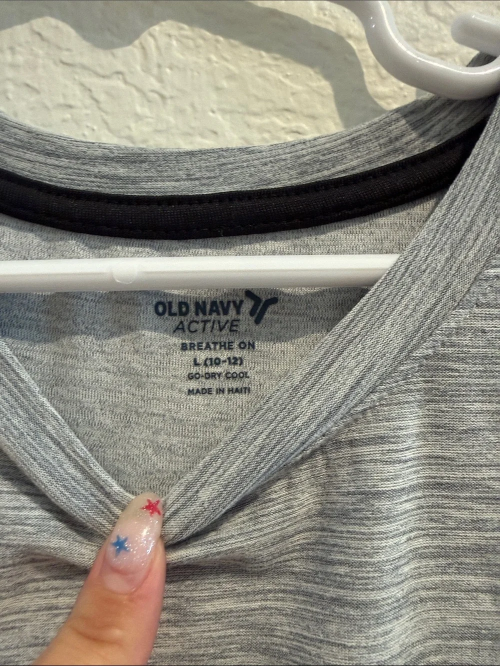 Old Navy Kids Short Sleeve Crew Tee - Heather Gray